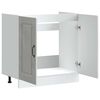 vidaXL Mobile base lavello Kalmar Grigio Cemento 80x46x81,5 cm
