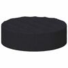 vidaXL Pannelli per Piedi di Mobili 2 pz Nero &Oslash; 14 x 4 mm EVA
