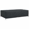 vidaXL Copertura per mobili Tinta unita Nero 315 x 180 x 74 cm 420D