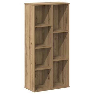 vidaXL Libreria Rovere Artigianale 50x25x105 cm in Legno Multistrato