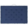 vidaXL Cuscini per Pallet e Pavimento 7 pz Blu Navy Chiaro in Cotone