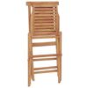 vidaXL Sedie da Giardino Pieghevole 2pz 47x63x90cm Legno Massello Teak