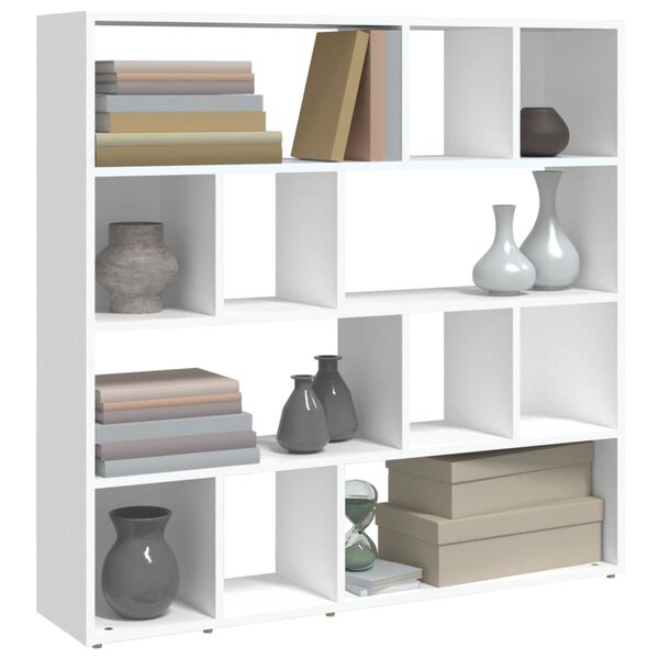 vidaXL Libreria/Divisorio Bianco 105x24x102 cm