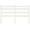 vidaXL Testiera per Letto Bianca 166x4x100cm in Legno Massello di Pino