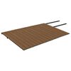 vidaXL Listoni Decking WPC con Accessori Marroni e Grigi 30 m&sup2; 2,2 m