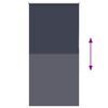 vidaXL Tenda a Rullo Oscurante 80x175 cm Larghezza Tessuto 75,7 cm