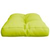 vidaXL Cuscino per Pallet Verde Brillante 80x40x12 cm in Tessuto