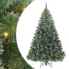 vidaXL Albero di Natale artificiale con 300 LED Verde 240 cm PE e PVC