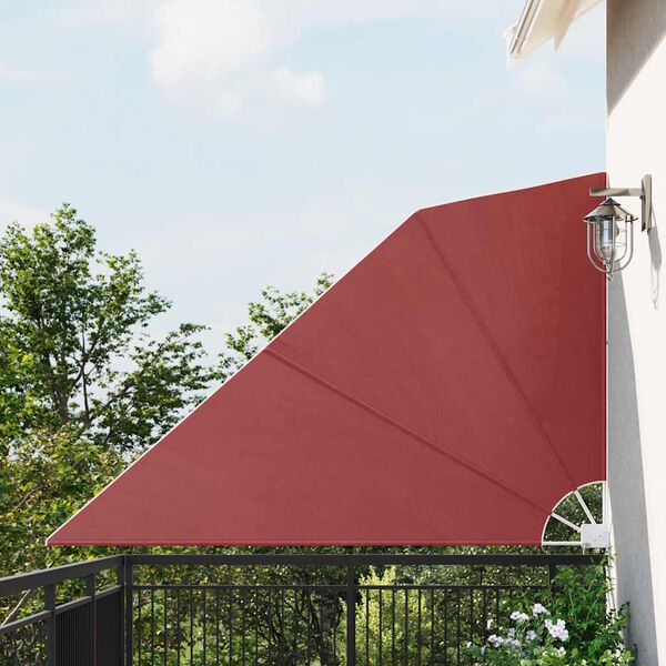 vidaXL Tenda Laterale per Balcone Pieghevole Terracotta 160x240 cm