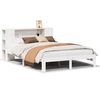 vidaXL Letto Libreria senza Materasso Bianco 120x190 cm Legno di Pino