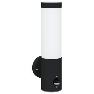 vidaXL Lampada da Parete Esterna Nero 12 x 8,5 x 29 cm