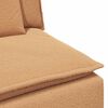 vidaXL Modulo Centrale Divano Modulare con Cuscini Beige 100 cm