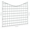 vidaXL Set Recinzione da Giardino ad Arco Invertito 77,5x64 cm Verde