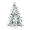 vidaXL Albero di Natale Artificiale con Rami Pieghevoli Bianco 180 cm