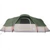vidaXL Tenda Familiare a Cupola per 11 Persone Verde Impermeabile