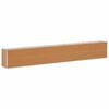 vidaXL Letto rialzato da giardino Marrone Chiaro 485 x 50 x 68 cm