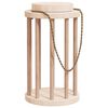 vidaXL Mangiatoia per Conigli &Oslash;15x25,5 cm in Legno Massello di Abete