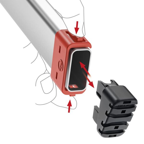 Hailo Set Piedini di Ricambio per Scala EasyClix Garden L 9948-001