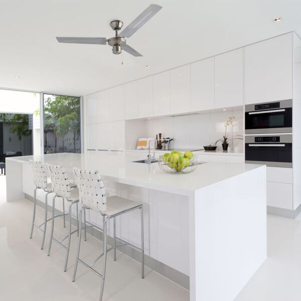 Bestron Ventilatore da Soffitto 122 cm/48" 60 W Cromo DT48C