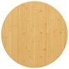 vidaXL Piano del Tavolo &Oslash;70x2,5 cm in Bamb&ugrave;