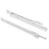 vidaXL Scorrevole per cassetti 2 pcs Bianco 250 mm Acciaio