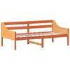 vidaXL Dormeuse senza Materasso Marrone Cera 90x190 cm Legno di Pino