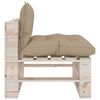 vidaXL Set Divani da Giardino Pallet 7 pz con Cuscini in Legno di Pino
