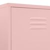 vidaXL Armadio Rosa 90x50x180 cm in Acciaio