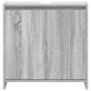 vidaXL Armadietto Bagno Grigio Sonoma 60x33x61 cm in Legno Multistrato