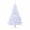vidaXL Albero di Natale artificiale Bianco 150 cm PVC e Acciaio