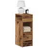 vidaXL Comodini 2 pz con Cassetto Legno Antico 25x31x66 cm