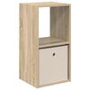 vidaXL Comodino Rovere Sonoma 35 x 32 x 68,5 cm Legno ingegnerizzato