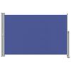 vidaXL Tenda Laterale Retrattile per Patio 160x300 cm Blu