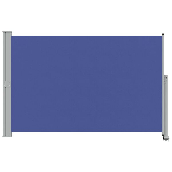 vidaXL Tenda Laterale Retrattile per Patio 160x300 cm Blu