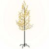 vidaXL Albero di Ciliegio con 220 LED Bianco Caldo 220 cm