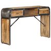 vidaXL Credenza 120x30x75 cm in Legno Massello di Mango