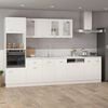 vidaXL Armadio Inferiore &ldquo;Lyon&rdquo; Bianco 60x46x81,5 cm