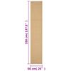 vidaXL Tappeto in Sisal Naturale 66 x 350 cm