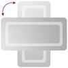 vidaXL Specchio da Bagno con Luci LED 30x60 cm