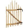 vidaXL Cancello della recinzione arcuato 100 x 120 cm