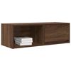 vidaXL Mobili TV 2 pz Rovere Marrone 80x31x25,5 cm Legno Multistrato