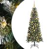 vidaXL Albero di Natale artificiale Verde 180 cm