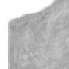 vidaXL Testiera Grigio cemento 75 cm Legno multistrato