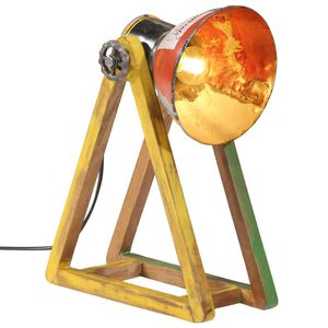 vidaXL Lampada da Scrivania 25 W Multicolore 30x17x40 cm E27