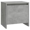 vidaXL Comodini 2 pz Grigio Cemento 45x34x44,5 cm in Truciolato