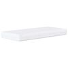 vidaXL Materasso in schiuma H2 e H3 75 x 190 cm Bianco
