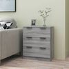 vidaXL Credenza Grigio Sonoma 60x30x70 cm in Legno tecnico