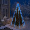 vidaXL Rete di Luce per Albero di Natale 400 LED Blu 400 cm