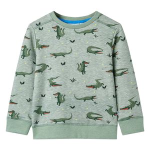 Felpa da Bambino Cachi Chiaro M&eacute;lange 92