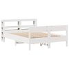 vidaXL Letto senza Materasso Bianco 150x200 cm Legno Massello di Pino